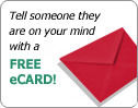 Tell someone they are on your mind with a free ecard