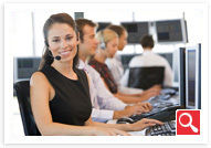 Customer Service agents are waiting for your call.
