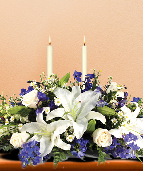 Hanukkah Lights Centerpiece