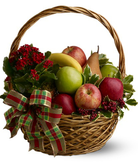 Holiday Fruit Basket
