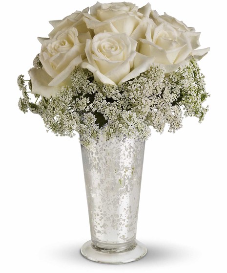 White Lace Centerpiece