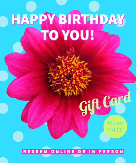 Gift Card Birthday