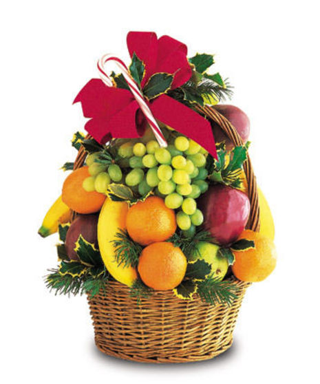 Christmas Fruit Basket