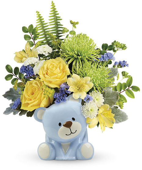 Joyful Blue Bear