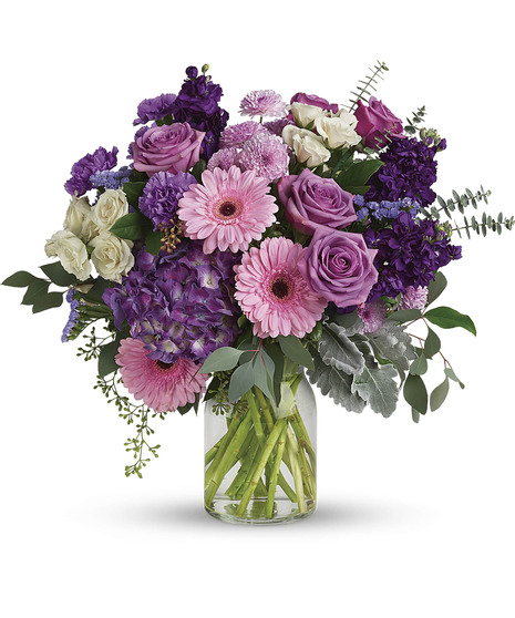 Magnificent Mauves | Alexandria (VA) Flower Delivery | Conklyn's Florist