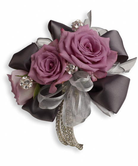 Roses and Ribbons Corsage