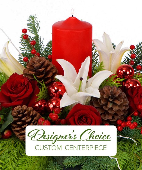Designer's Choice Holiday Centerpiece