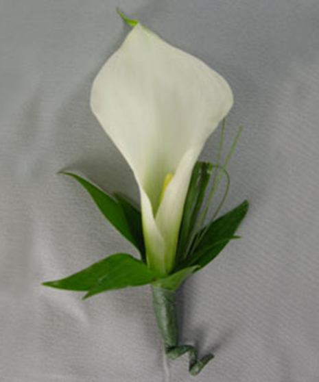 Mini Calla Boutonniere
